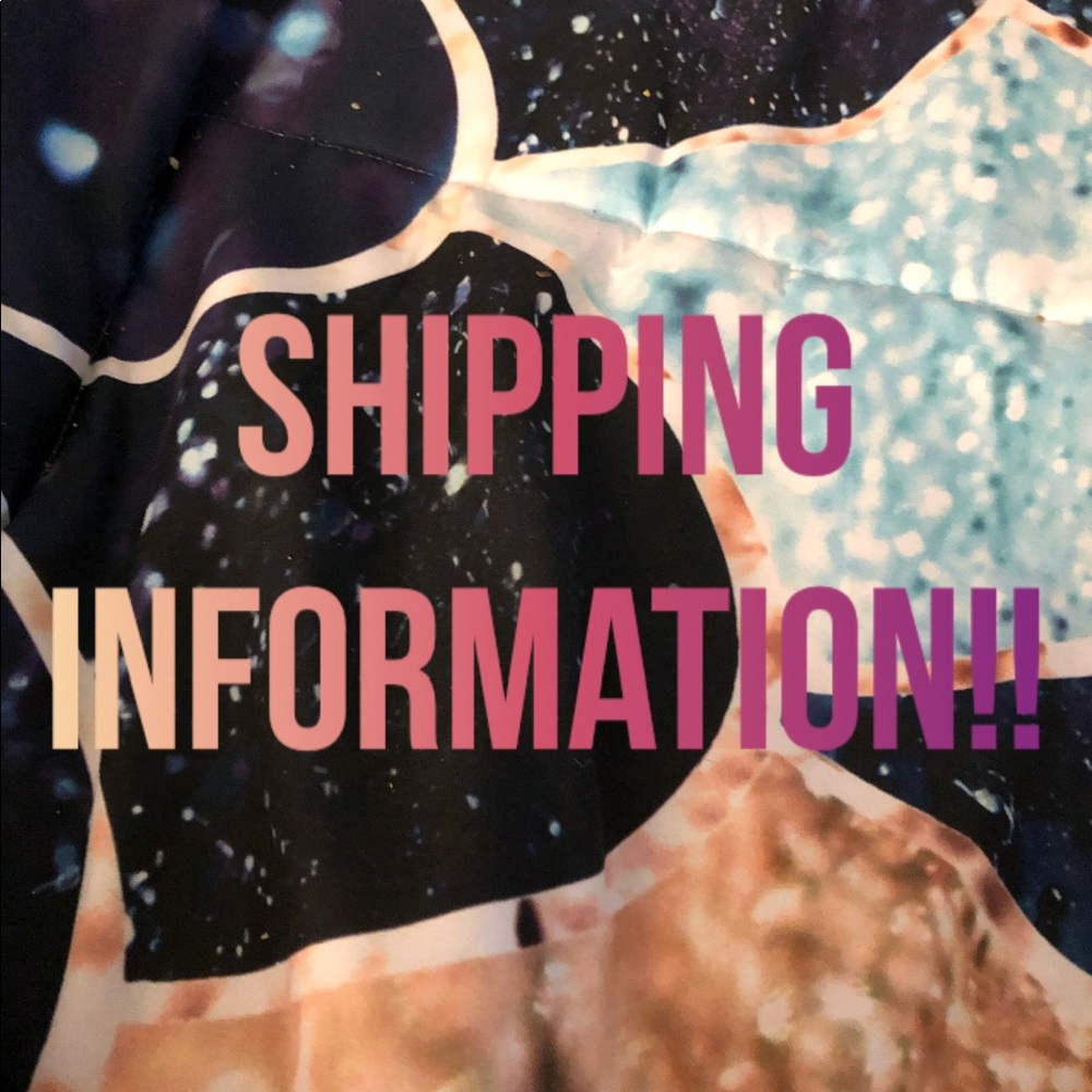 SHIPPING INFORMATION